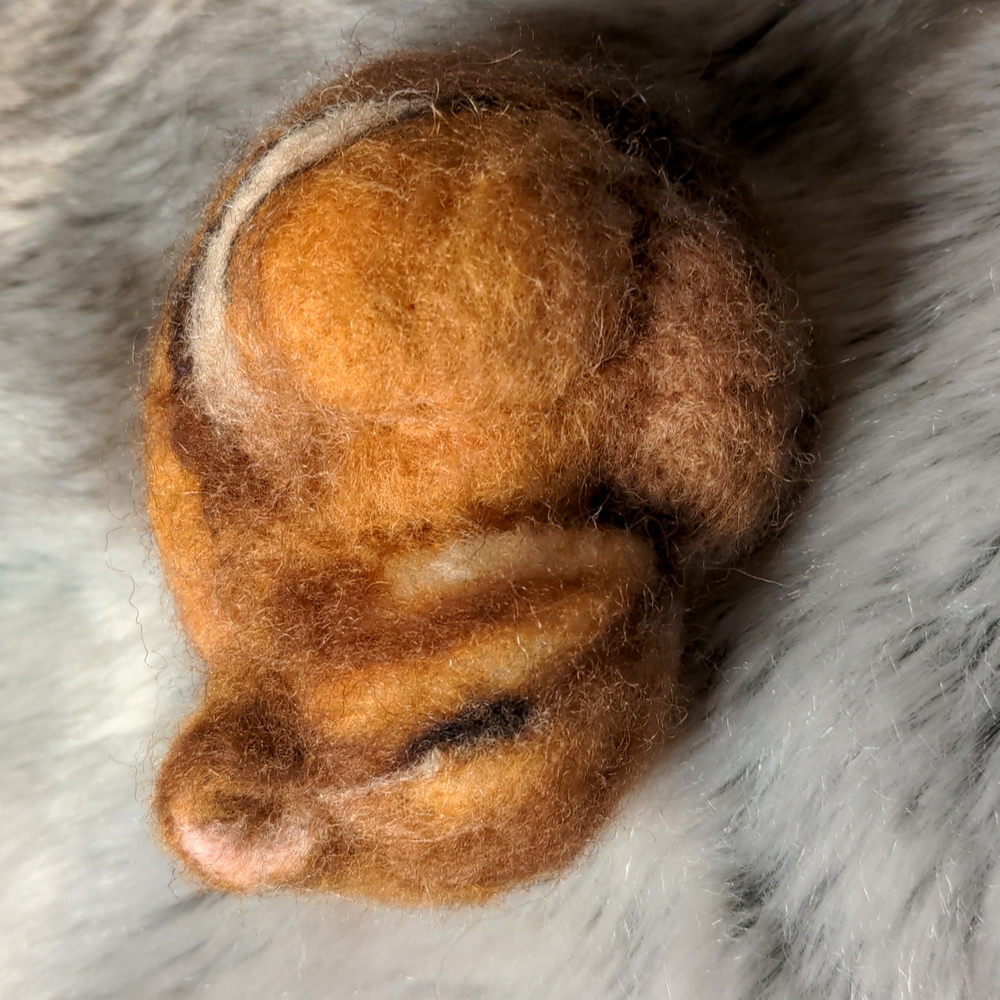 🧊HANDMADE CHIPMUNK! Needle Felted